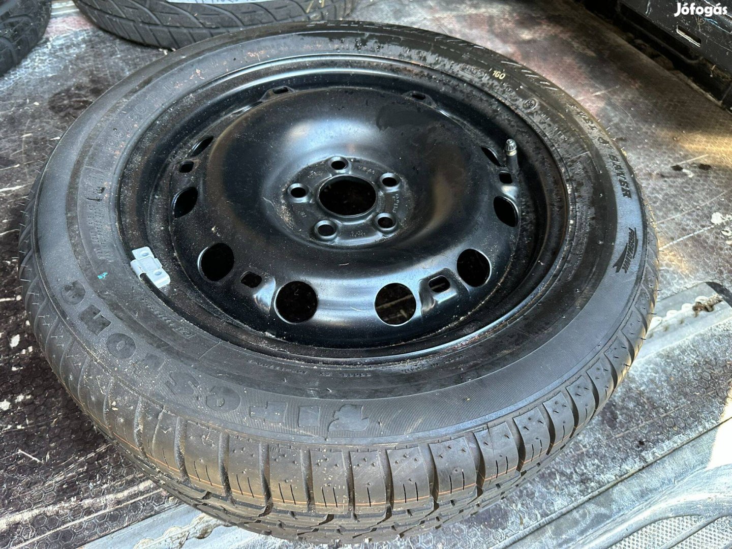 Opel 15" 195/65R15 6Jx15 H2 ET43 pótkerék mankókerék [új 1x]